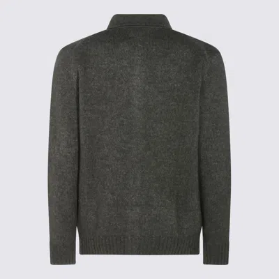 Nn07 Collared Crewneck Sweater Ribbed Cuffs In Black