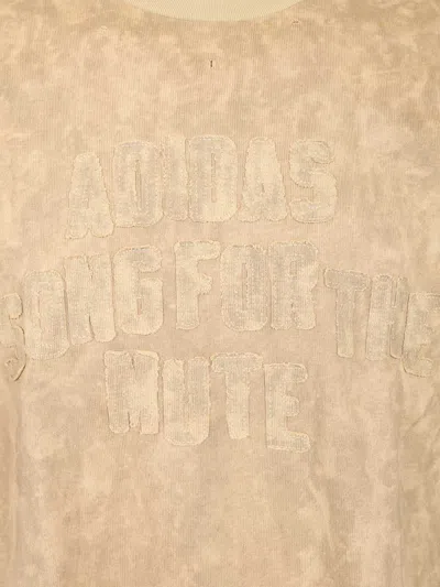Adidas X Song For The Mute Tee Ss T-shirt Beige In White