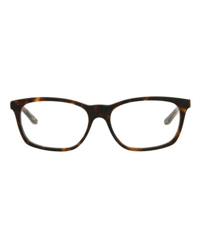 Pre-owned Balenciaga Squareframe Acetate Optical Frames In Havana Havana Transparent (bb0028o/30006620/002)
