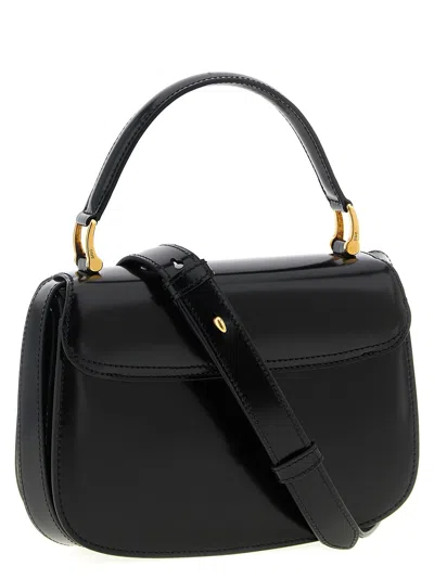 Ami Alexandre Mattiussi Paris Paris Mini Handbag In Black