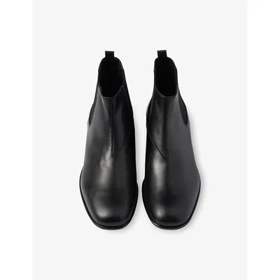 Prada Ankle Boots With Elastic Side Panels In Black