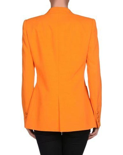 Shop Emilio Pucci Suit Jackets In Orange