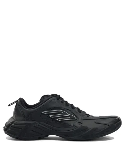 Balenciaga Monday Low-top Sneakers In Black