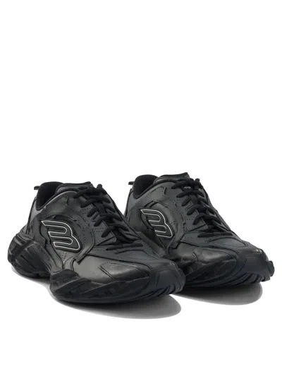 Balenciaga Monday Low-top Sneakers In Black