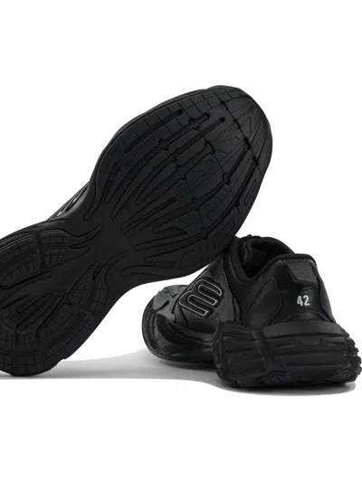 Balenciaga Monday Low-top Sneakers In Black