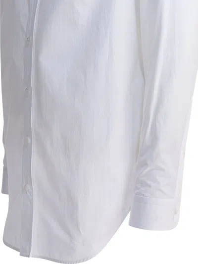 Balenciaga Essential Long-sleeved Shirt In White