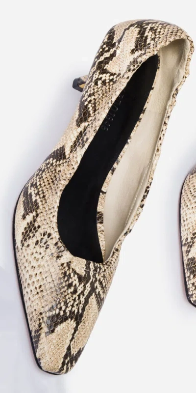 Bernardo 1946 57mm Manu Snakeskin-effect Pumps In Multi