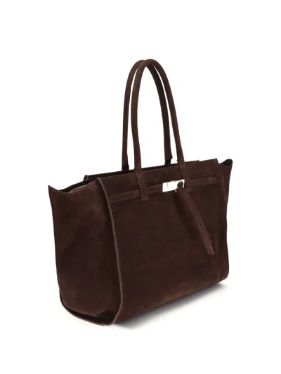 Benedetta Bruzziches Mame Weekend Shoulder Bag In Brown