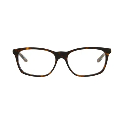 Pre-owned Balenciaga Square-frame Acetate Optical Frames 'havana Transparent' | Multi-color | Men's Size Onesi