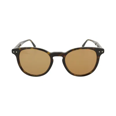 Pre-owned Bottega Veneta Round-frame Acetate Sunglasses 'shiny Dark Havana' | Multi-color | Men's Size Onesize