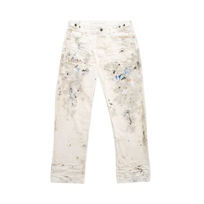 Pre-owned Mastercraft Union Showa Relaxed Sure To Resin 'white' | Men's Size 34