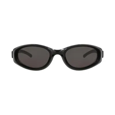 Pre-owned Bottega Veneta Round-frame Injection Sunglasses 'black Grey' | Men's Size Onesize