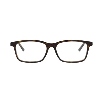 Pre-owned Bottega Veneta Square-frame Acetate Optical Frames 'havana Transparent' | Multi-color | Men's Size O