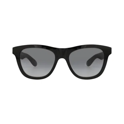 Pre-owned Alexander Mcqueen Square-frame Recycled Acetate Sunglasses 'black Grey' | Multi-color | Men's Size O
