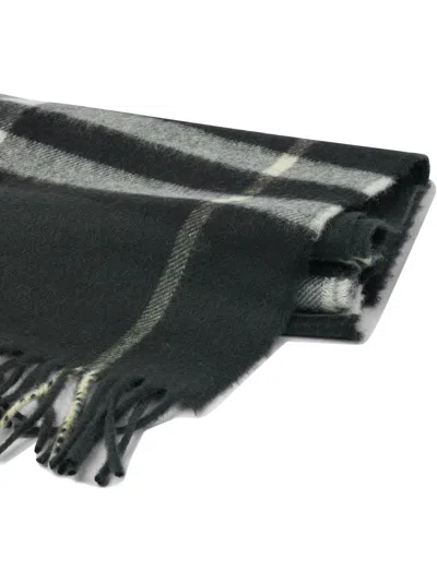 Burberry All-over Check Pattern Scarf In Multi
