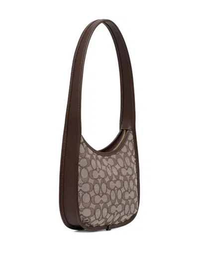 Coach Monogram Tote Bag In Gray