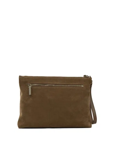 Christian Louboutin Es Pouch Brown In Brown