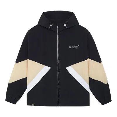 Li-ning Way Of Wade Logo Color Block Hooded Jacket 'black White' In Multi
