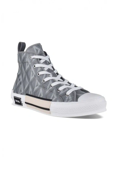 Dior Men Sneakers B23 In Gray