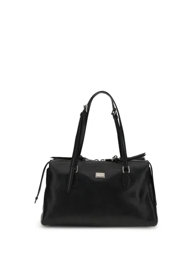 Dolce & Gabbana Women Vittoria Handbag In Black