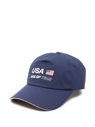 Tommy Hilfiger Text-print Cap In Blue