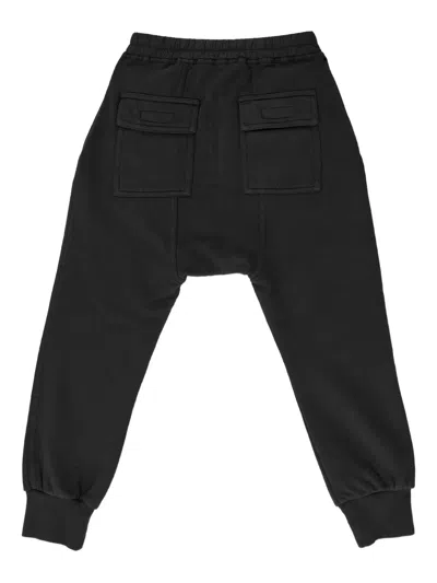 Rick Owens Drawstring Jogging Pants In Black