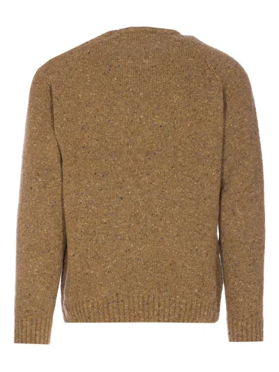 Edmmond Studios Crew-neck Sweater In Brown