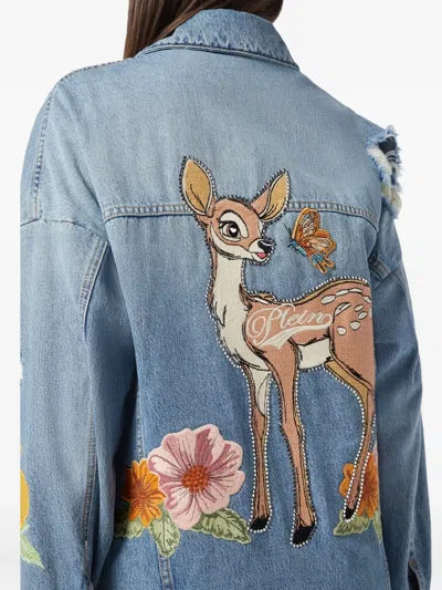 Philipp Plein Roedge Jacket Fairy In Blue
