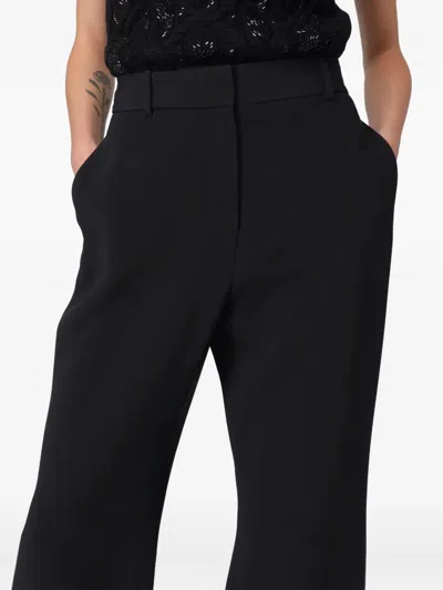 Ermanno Scervino Flared Trousers In Blue