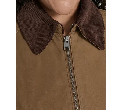 Levi's Women's Front Zipper Barn Jacket In Brown