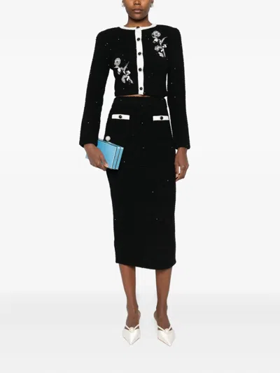 搭扣口袋半身裙