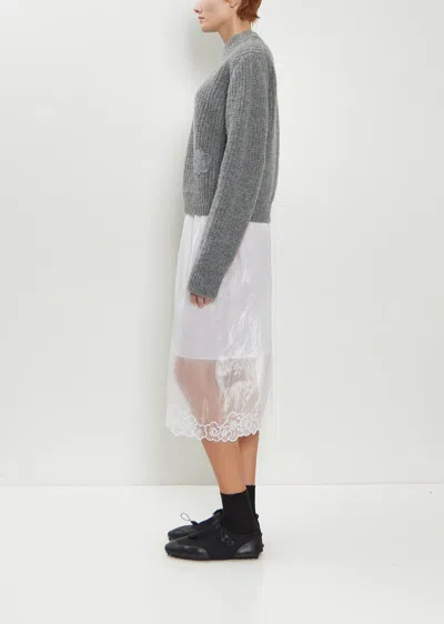 Cecilie Bahnsen Bega Pullover In Gray