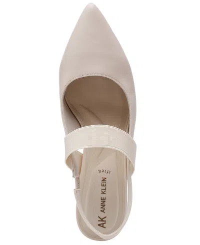 Anne Klein Women's Issia Kitten Heel Pumps In White