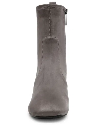 Anne Klein Women's Lyla Slip On Booties In Animal Print