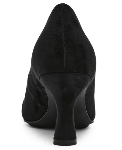 Anne Klein Women's Prima Flared Heel Pumps In Black