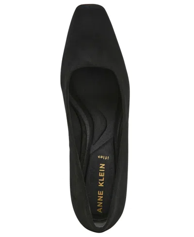 Anne Klein Women's Prima Flared Heel Pumps In Black