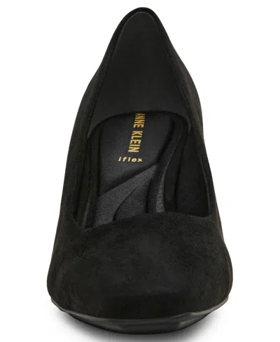 Anne Klein Women's Prima Flared Heel Pumps In Black