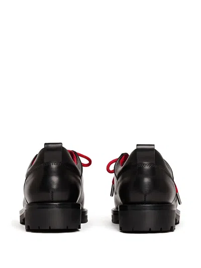 Scarosso Cora Lace-up Boots In Black