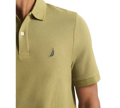 Nautica Men's Classic-fit Performance Deck Polo Shirt In Green