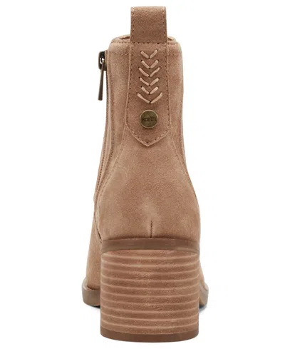 Earth Women's Cassi Block Heel Booties In Brown
