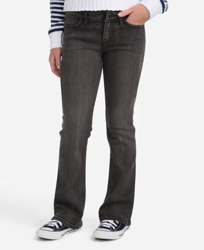 Abercrombie Big Girls 5-18 Low Rise Bootcut Jeans In Black