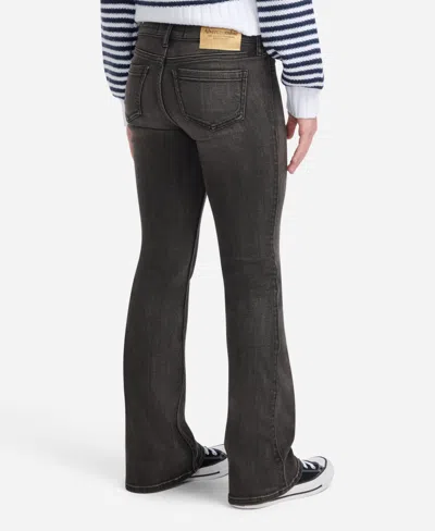 Abercrombie Big Girls 5-18 Low Rise Bootcut Jeans In Black