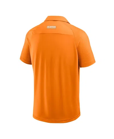 Fanatics Men's Tennessee Orange Tennessee Volunteers Take The Lead Defender Raglan Polo Shirt In Orange