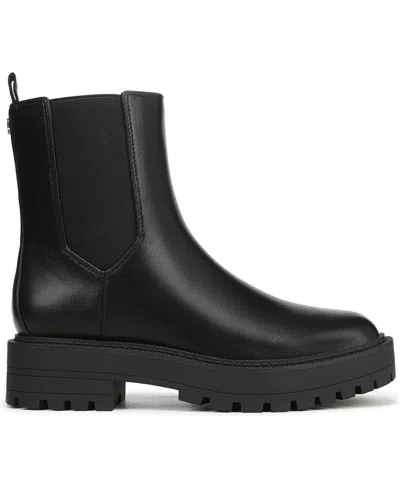 Sam & Libby Oak Lug Sole Boot In Black