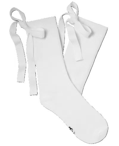 Ugg Serenella Novelty Bow Socks In Metallic