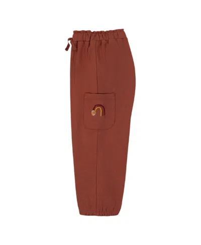 Kids Headquarters Toddler & Little Girls 4t-6x 2-piece Ruffle Cuff Top And Pants Set In Multi