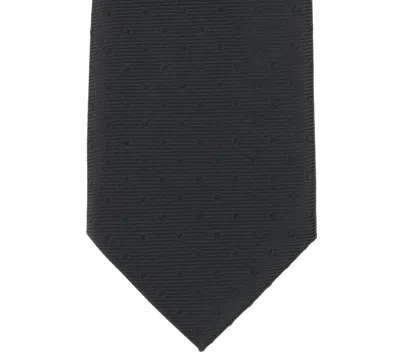 Bar Iii Men's Grove Solid Pattern Tie, Macy's Exclusive In Black