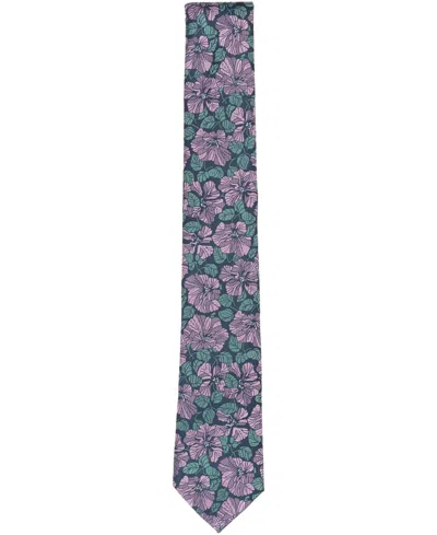 Bar Iii Men's Berkeley Floral Pattern Tie, Macy's Exclusive In Multi
