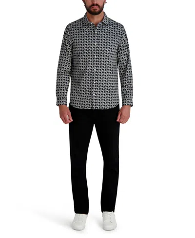 Karl Lagerfeld Men's Long Sleeve Shirt In Multi