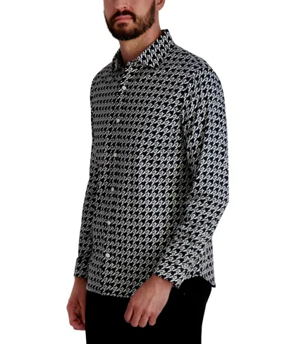 Karl Lagerfeld Men's Long Sleeve Shirt In Multi